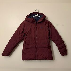 REI Stormhenge 850 Down Waterproof Breathable Women's Maroon Ski Jacket